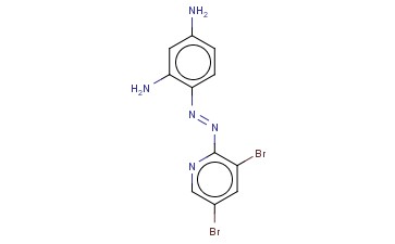 4-(3,5-DIBROMO-2-PYRIDYLAZO)-1,3-PHENYLENEDIAMINE