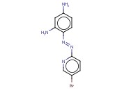 1,3-DIAMINO-4-(5-BROMO-2-PYRIDYLAZO)BENZENE