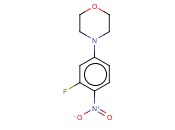 4-(3-<span class='lighter'>氟</span>-4-<span class='lighter'>硝基苯</span>基)吗啉