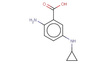 2-AMINO-5-(CYCLOPROPYLAMINO)BENZOIC ACID