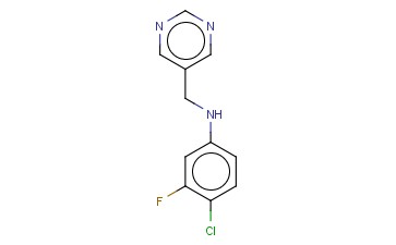 4-CHLORO-3-FLUORO-N-(PYRIMIDIN-5-YLMETHYL)ANILINE
