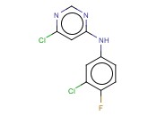 (3-CHLORO-4-FLUORO-PHENYL)-(6-CHLORO-PYRIMIDIN-4-YL)-AMINE