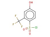4-HYDROXY-2-(TRIFLUOROMETHYL)BENZENESULFONYL CHLORIDE