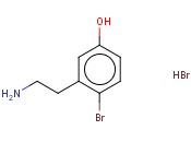 3-(2-AMINO-ETHYL)-4-BROMO-PHENOL <span class='lighter'>HYDROBROMIDE</span>