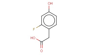 4-HYDROXY-2-<span class='lighter'>FLUOROPHENYLACETIC</span> ACID