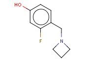4-(AZETIDIN-1-YLMETHYL)-3-<span class='lighter'>FLUOROPHENOL</span>