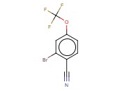 2-<span class='lighter'>BROMO</span>-4-(TRIFLUOROMETHOXY)<span class='lighter'>BENZONITRILE</span>