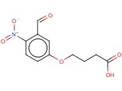 4-(3-<span class='lighter'>甲</span>酰基-4-<span class='lighter'>硝基苯</span><span class='lighter'>氧基</span>)丁酸
