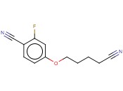 4-(4-CYANOBUTOXY)-<span class='lighter'>2-FLUOROBENZONITRILE</span>