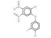 1-CHLORO-2-(4-CHLORO-3-IODOPHENOXY)-4,5-DINITROBENZENE