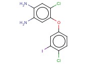 1-CHLORO-2-(4-CHLORO-3-IODOPHENOXY)-4,5-DIAMINOBENZENE