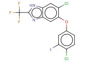 6-CHLORO-5-(4-CHLORO-3-IODOPHENOXY)-2-TRIFLUOROMETHYL-1H-BENZO[D]IMIDAZOLE