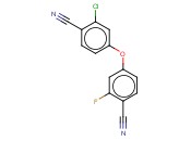 4-(3-CHLORO-4-CYANOPHENOXY)-<span class='lighter'>2-FLUOROBENZONITRILE</span>