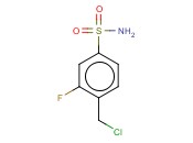 4-(CHLOROMETHYL)-3-FLUOROBENZENESULFONAMIDE