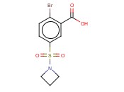5-(AZETIDINE-1-SULFONYL)-<span class='lighter'>2-BROMOBENZOIC</span> ACID