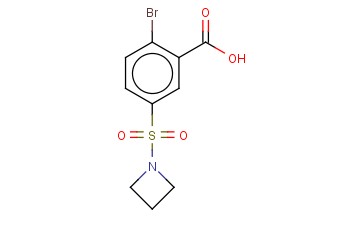 5-(AZETIDINE-1-SULFONYL)-<span class='lighter'>2-BROMOBENZOIC</span> ACID