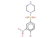 1-(4-BROMO-3-NITRO-BENZENESULFONYL)-PIPERAZINE