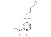 5-[(3-AMINOPROPYL)SULFAMOYL]-<span class='lighter'>2-BROMOBENZOIC</span> ACID