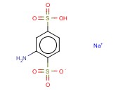2-氨基-1,4-苯二磺酸<span class='lighter'>一</span>钠
