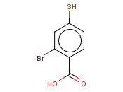 2-<span class='lighter'>溴</span>-4-巯基<span class='lighter'>苯甲酸</span>