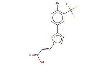 3-[5-(4-BROMO-3-TRIFLUOROMETHYL-PHENYL)-FURAN-2-YL]-ACRYLIC ACID