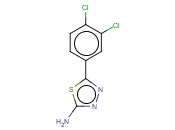 5-(<span class='lighter'>3,4</span>-Dichlorophenyl)-1,3,4-thiadiazol-2-<span class='lighter'>amine</span>
