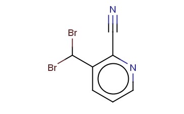 3-(DIBROMOMETHYL)-<span class='lighter'>2-CYANOPYRIDINE</span>