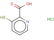 3-MERCAPTO-2-PYRIDINECARBOXYLIC ACID <span class='lighter'>HYDROCHLORIDE</span>