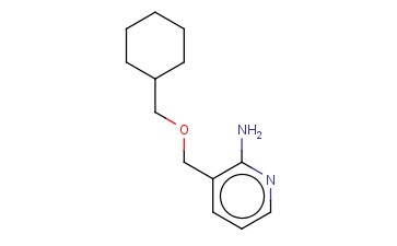 3-[(CYCLOHEXYLMETHOXY)METHYL]PYRIDIN-2-AMINE