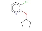 3-CHLORO-2-(CYCLOPENTYLOXY)PYRIDINE