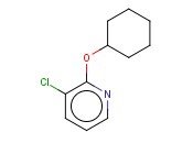 3-CHLORO-2-(CYCLOHEXYLOXY)PYRIDINE