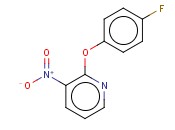 2-(4-Fluorophenoxy)-3-nitropyridine