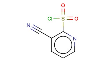 3-<span class='lighter'>CYANOPYRIDINE</span>-2-SULFONYL CHLORIDE