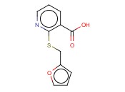 2-[(FURAN-2-YLMETHYL)SULFANYL]PYRIDINE-3-CARBOXYLIC ACID