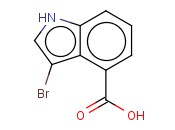 3-<span class='lighter'>BROMOINDOLE</span>-4-CARBOXYLIC ACID