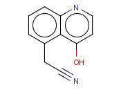 4-HYDROXYQUINOLINE-5-<span class='lighter'>ACETONITRILE</span>