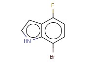7-BROMO-4-<span class='lighter'>FLUOROINDOLE</span>