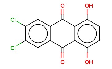 6,7-二<span class='lighter'>氯</span>-1,4-二羟基<span class='lighter'>蒽</span><span class='lighter'>醌</span>