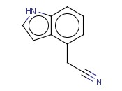 1H-INDOLE-4-ACETONITRILE