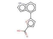 5-(1H-INDOL-4-YL)-<span class='lighter'>2-FUROIC</span> ACID