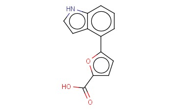 5-(1H-INDOL-4-YL)-<span class='lighter'>2-FUROIC</span> ACID