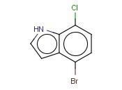 7-CHLORO-4-<span class='lighter'>BROMOINDOLE</span>