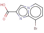 8-BROMOIMIDAZO[<span class='lighter'>1,2-A</span>]<span class='lighter'>PYRIDINE-2-CARBOXYLIC</span> ACID
