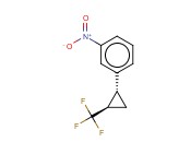 (+/-)-1-NITRO-3-(TRANS-2-(TRIFLUOROMETHYL)CYCLOPROPYL)BENZENE