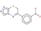 6-(3-NITROPHENYL)-7H-[1,2,4]TRIAZOLO[3,4-B][1,3,4]THIADIAZINE