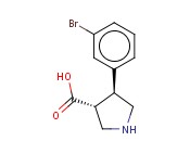 TRANS-4-(3-BROMOPHENYL)PYRROLIDINE-3-CARBOXYLIC ACID