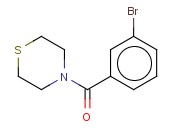 4-[(<span class='lighter'>3-BROMOPHENYL</span>)CARBONYL]THIOMORPHOLINE