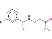 3-[(<span class='lighter'>3-BROMOPHENYL</span>)FORMAMIDO]PROPANAMIDE
