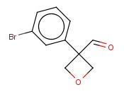 3-(3-BROMOPHENYL)OXETANE-3-CARBALDEHYDE