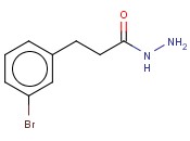 3-(<span class='lighter'>3-BROMOPHENYL</span>)PROPANEHYDRAZIDE